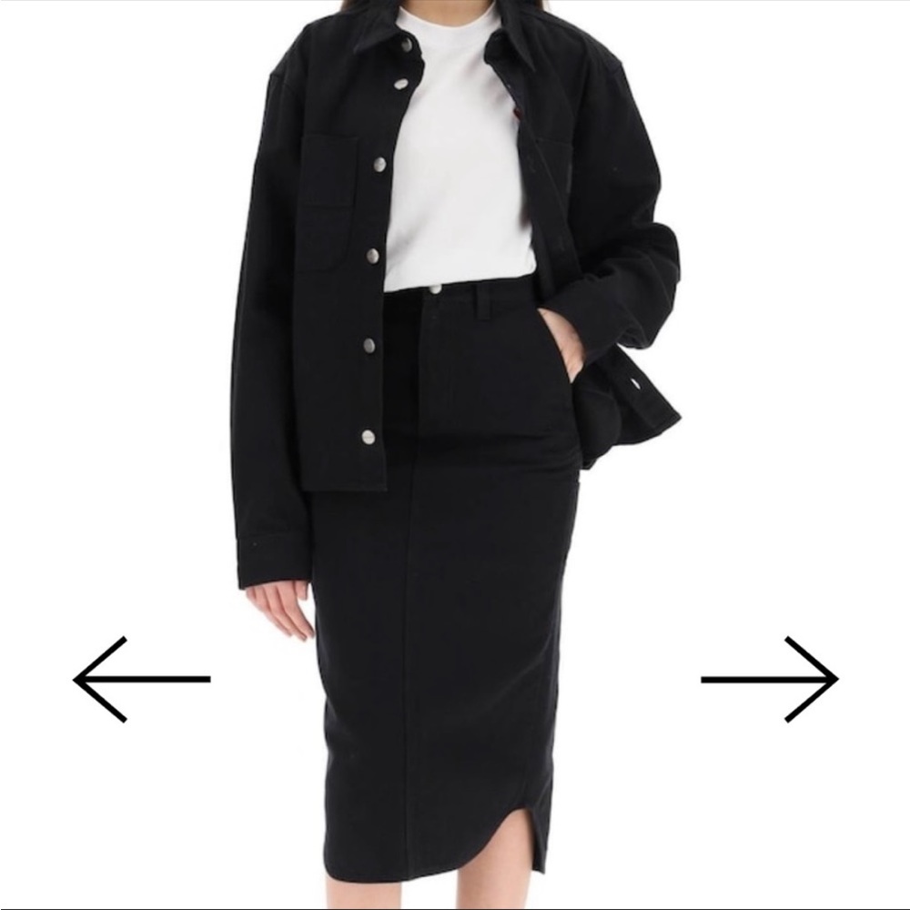 Wardrobe.NYC x Carhartt PIERCE MIDI SKIRT NWT